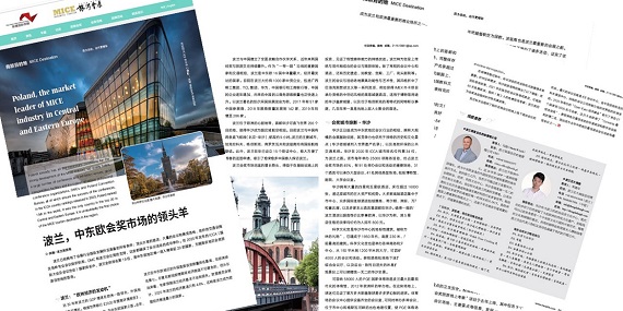 Polska w MICE Business Tourism Magazine