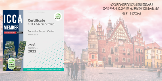  Convention Bureau Wrocław is a new member of ICCA!