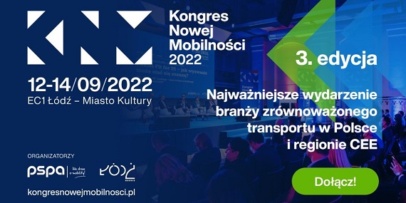 Już 12 września rusza Kongres Nowej Mobilności
