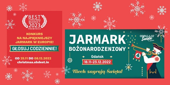 Gdańsk najpiękniejszym Jarmarkiem Bożonarodzeniowym w Europie? 