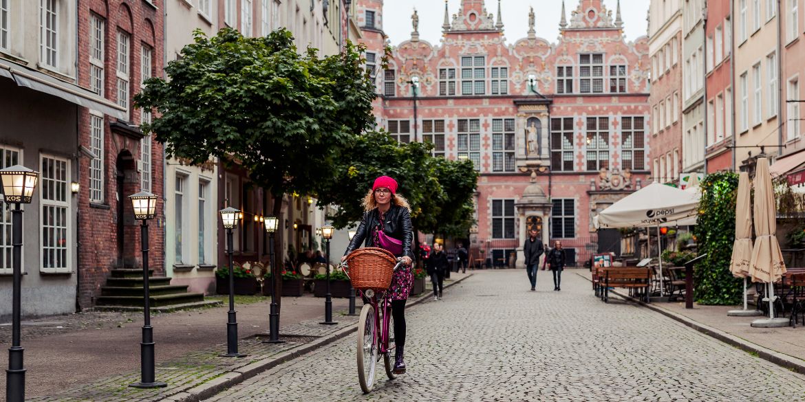 why gdansk host Velo city summit 2025 cyclist bike