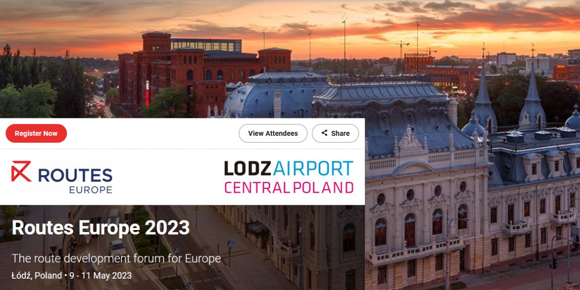 Routes Europe 2023 Łódź konferencja