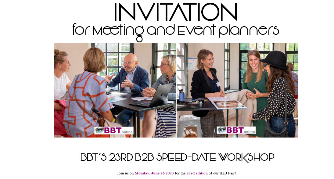 bbtonline brussels speed date workshops eventprofs