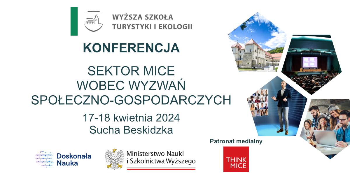 Konferencja Sektor MICE wobec wyzwań społeczno-gospodarczych w Suchej Beskidzkiej