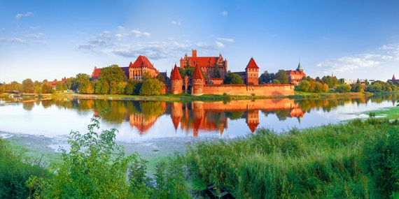 Malbork: the largest Medieval castle in Europe