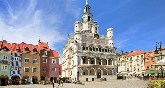 Old town in Poznan