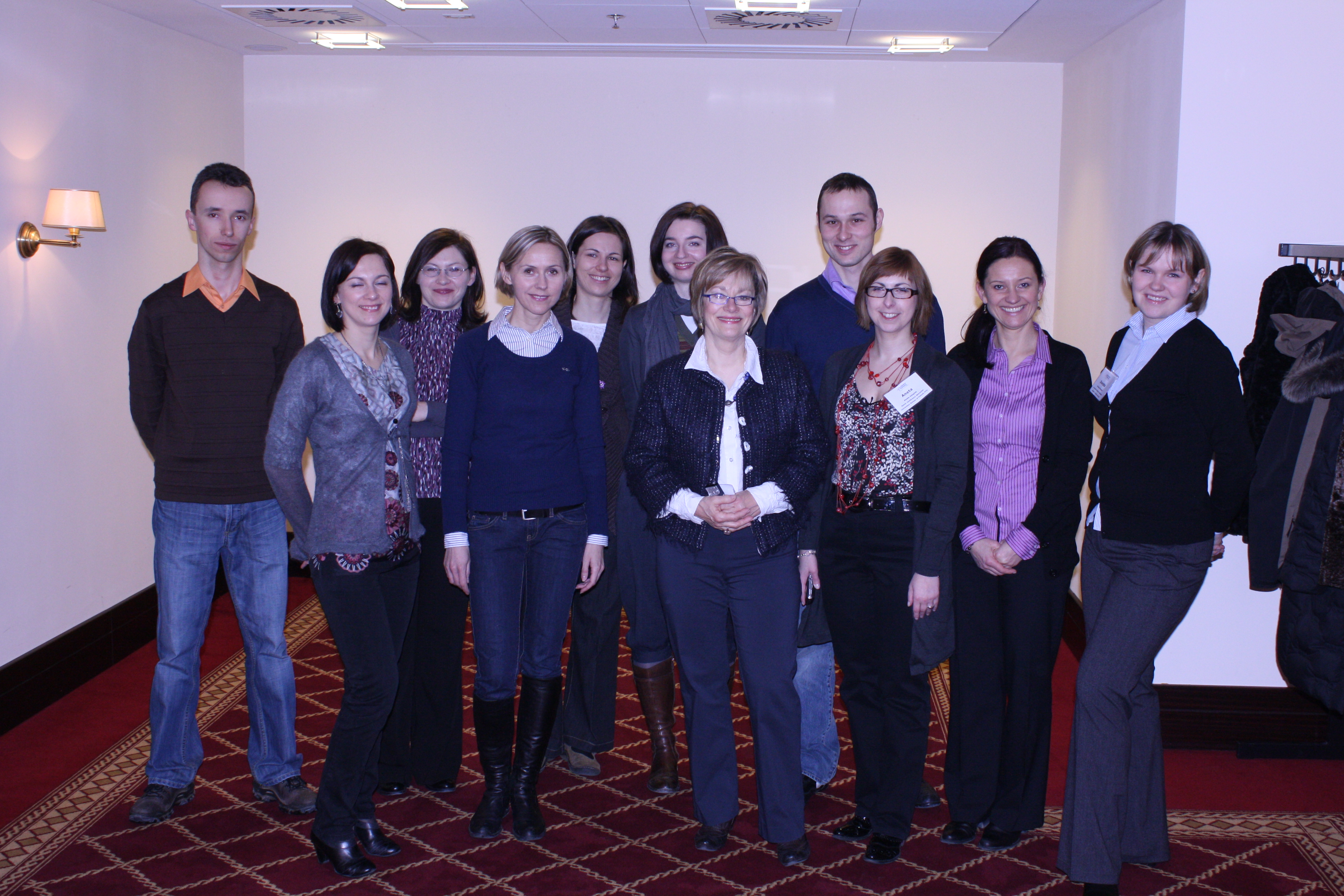 Studenci w towarzystwie Ellen