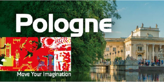 Baner kampanii promocyjnej Polski we Francji