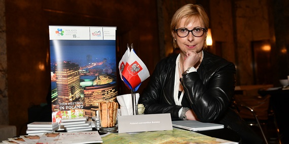 Na zdjęciu Aneta Książek z Poland Convention Bureau POT