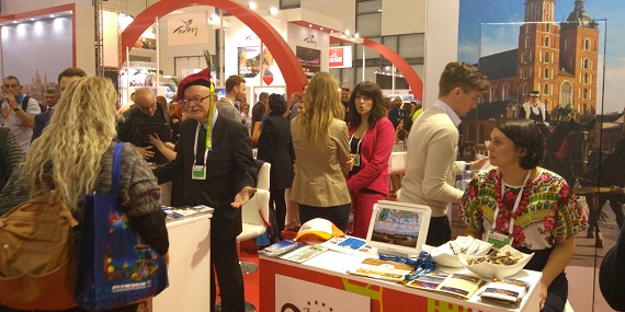 Polskie stoisko na targach IMTM w Tel Awiwie