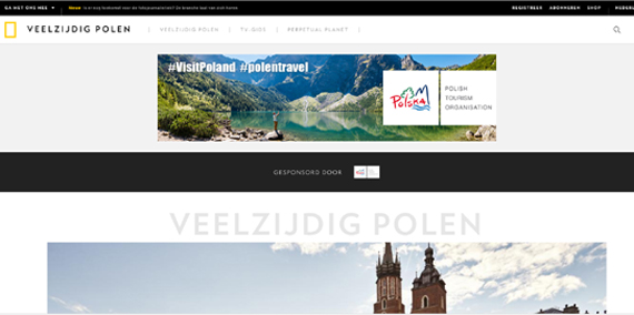 Polska na portalu National Geographic w Holandii