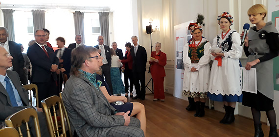 Prezentacja narodowej turystyki podczas uroczystości w londyńskiej ambasadzie RP
