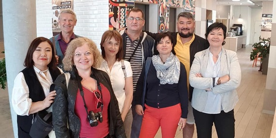 Journalists from Russia and Kazakhstan visited Poland 