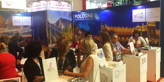 Polskie stoisko narodowe na targach IFTM TOP RESA 2018