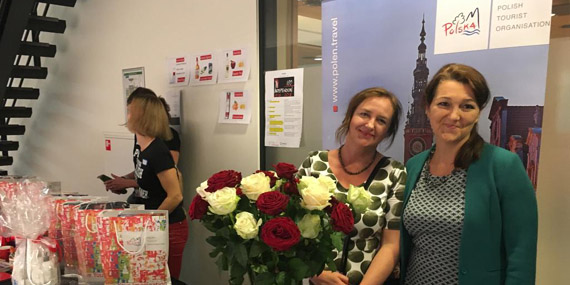 Walory polskiej turystyki prezentowane przez POT w haskiej siedzibie Europolu