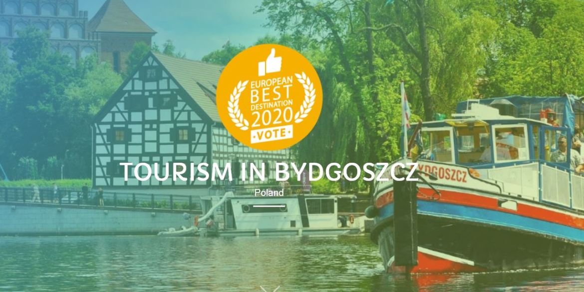 Bydgoszcz nominowana do European Best Destination 2020