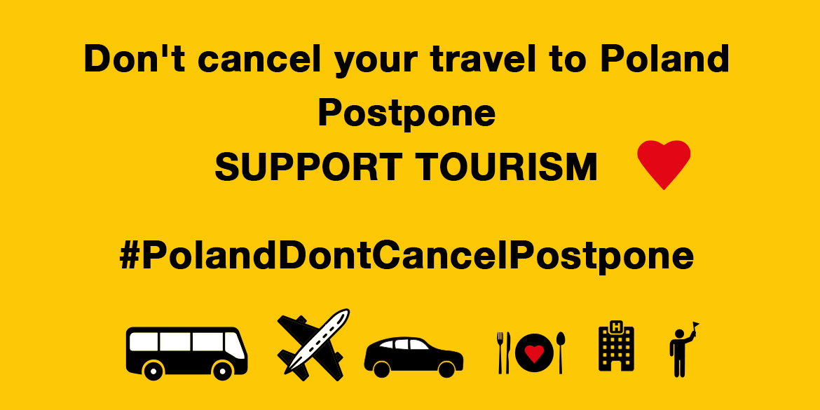 Postpone your travel, don’t cancel. Let’s support the tourism industry!