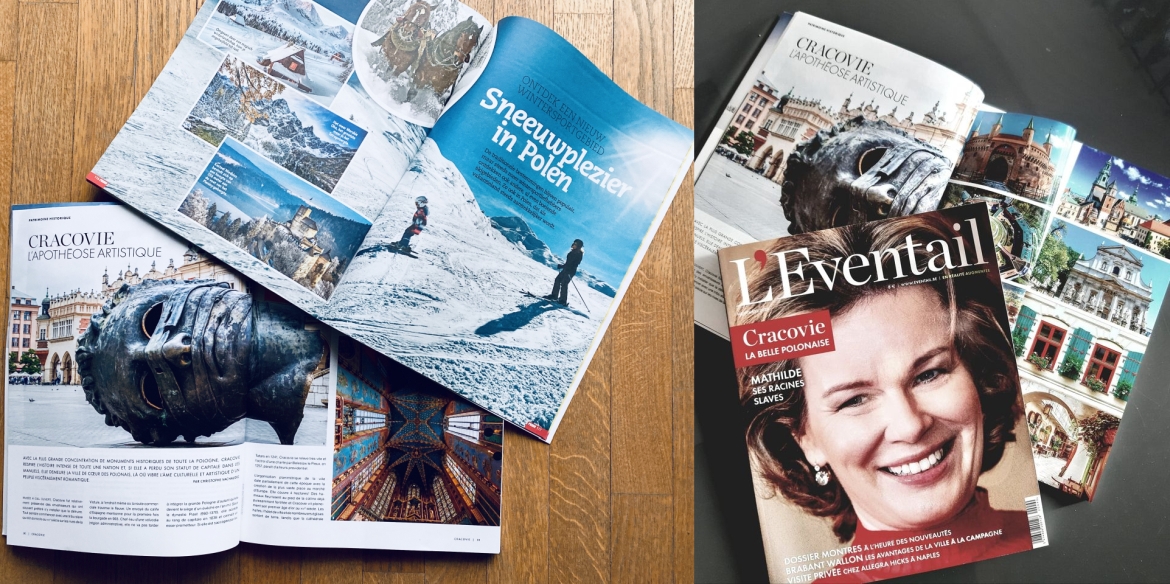 Artykuły w belgijskich czasopismach