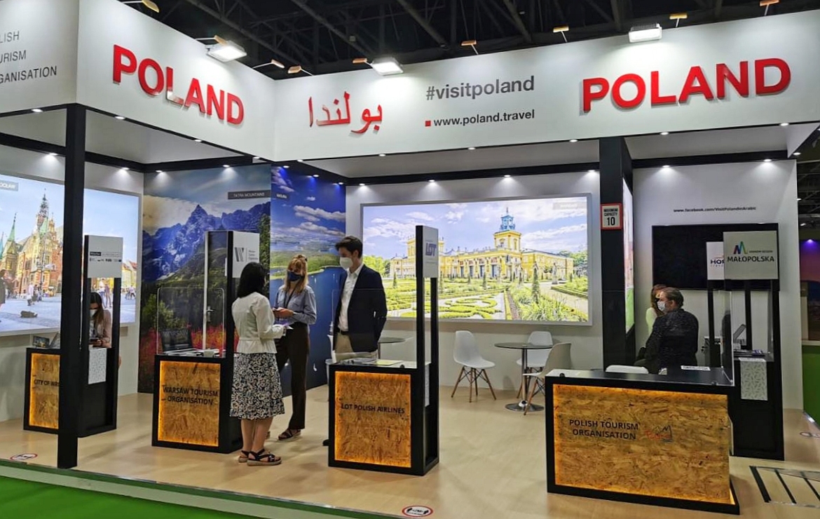 Polish stand at the ATM 2021 fair