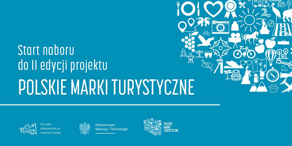 Baner drugiego naboru do projektu Polskie Marki Turystyczne