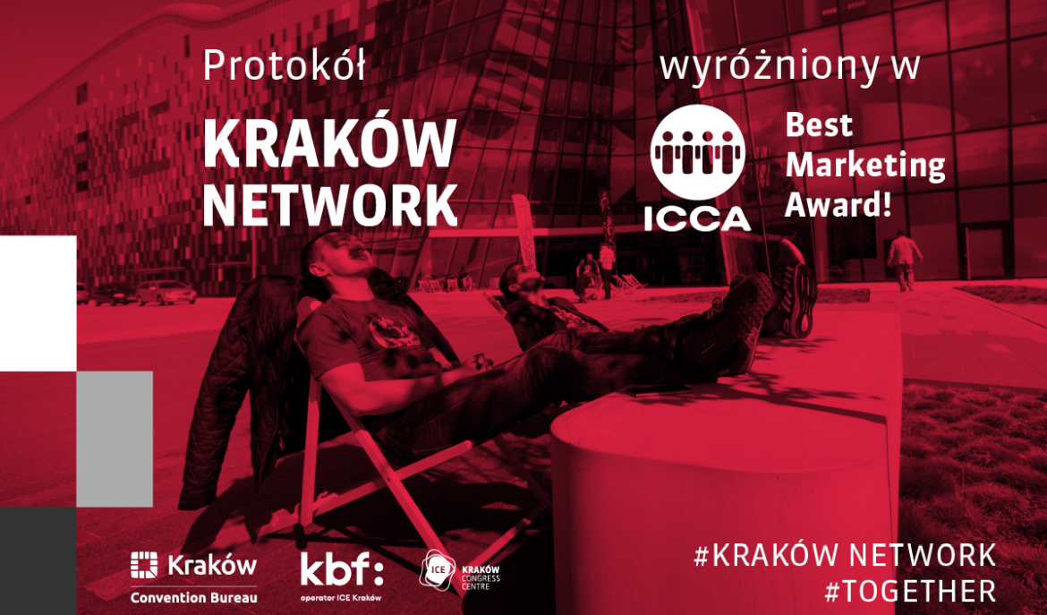 Protokół KRAKÓW NETWORK wyróżniony w ICCA Best Marketing Award