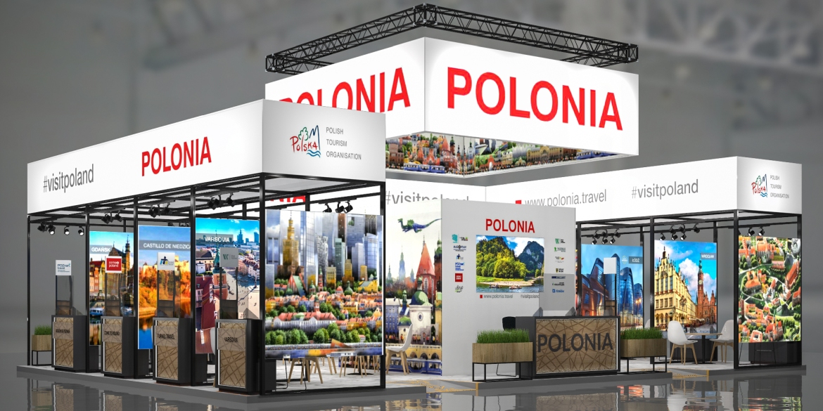 Polish National Stand at the Fitur 2022 fair