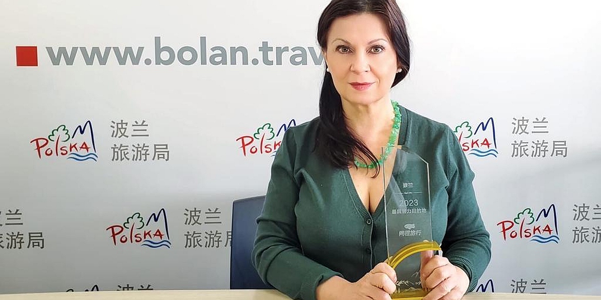 Małgorzata Tańska z nagrodą dla Polski