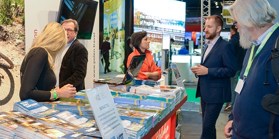 Polskie stoisko na targach Vakantiebeurs w Utrechcie