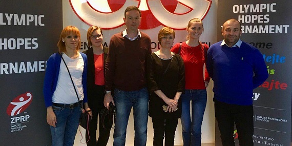 Uczestnicy podróży studyjnej z Rosji