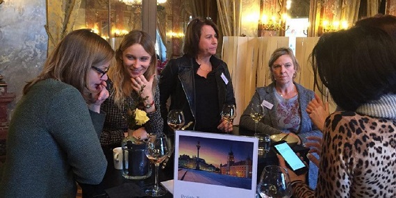 Polski stolik na warsztatach INSPIRATION Europe