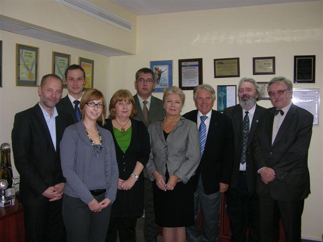 L-R Piotr Wilczek, Krzysztof Celuch, Aneta Książek, Irena Sokołowska, Bartłomiej Walas, Elżbieta Penderecka, Jerzy Woy-Wojciechowski, Jerzy Chmiel, Janusz Lipkowski
