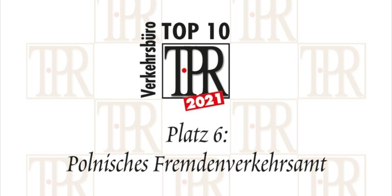 Nagroda „Verkehrsbüro des Jahres 2021”
