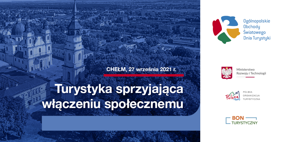 Baner Światowego Dnia Turystyki 2021