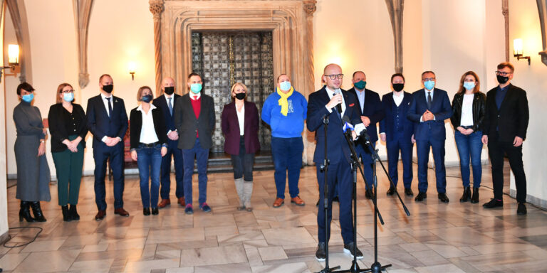 Członkowie założyciele Wrocławskiej Organizacji Turystycznej