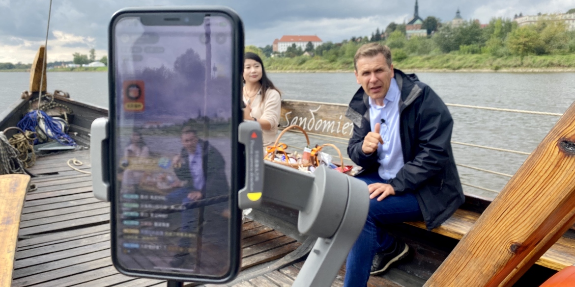 Live streaming z Sandomierza