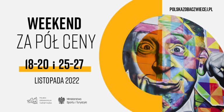 Baner akcji Polska zobacz więcej - weekend za pół ceny