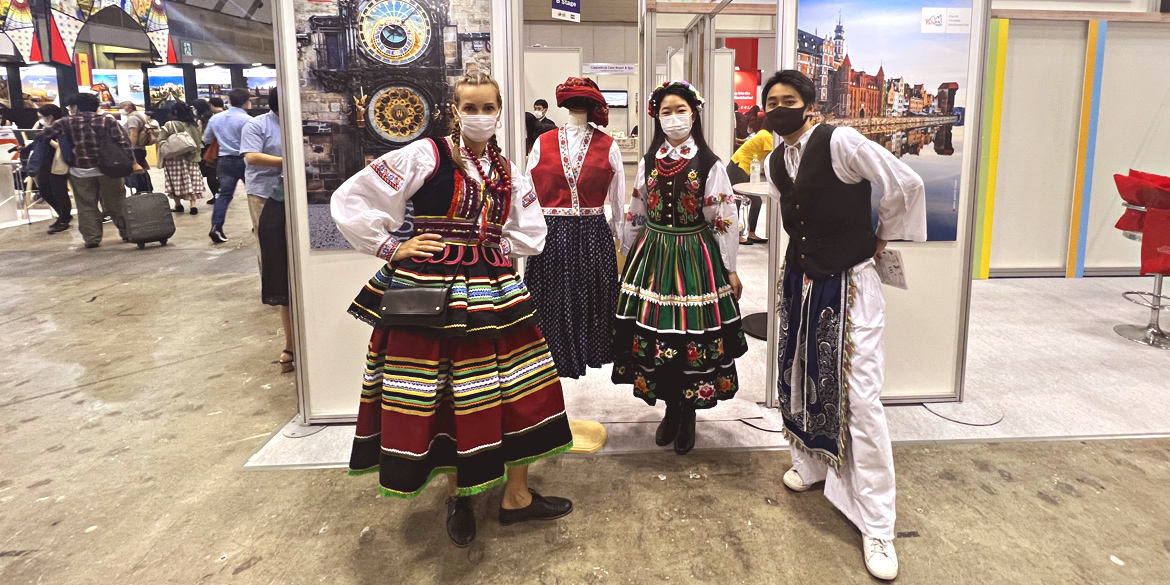 Polskie stoisko w Tokio