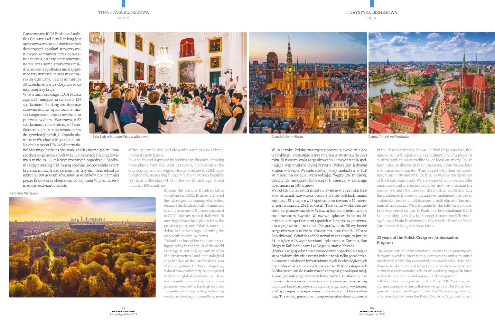 Gdańsk Manager Report MICE Poland Convention Bureau Gdańsk Manager Report MICE Poland Convention Bureau