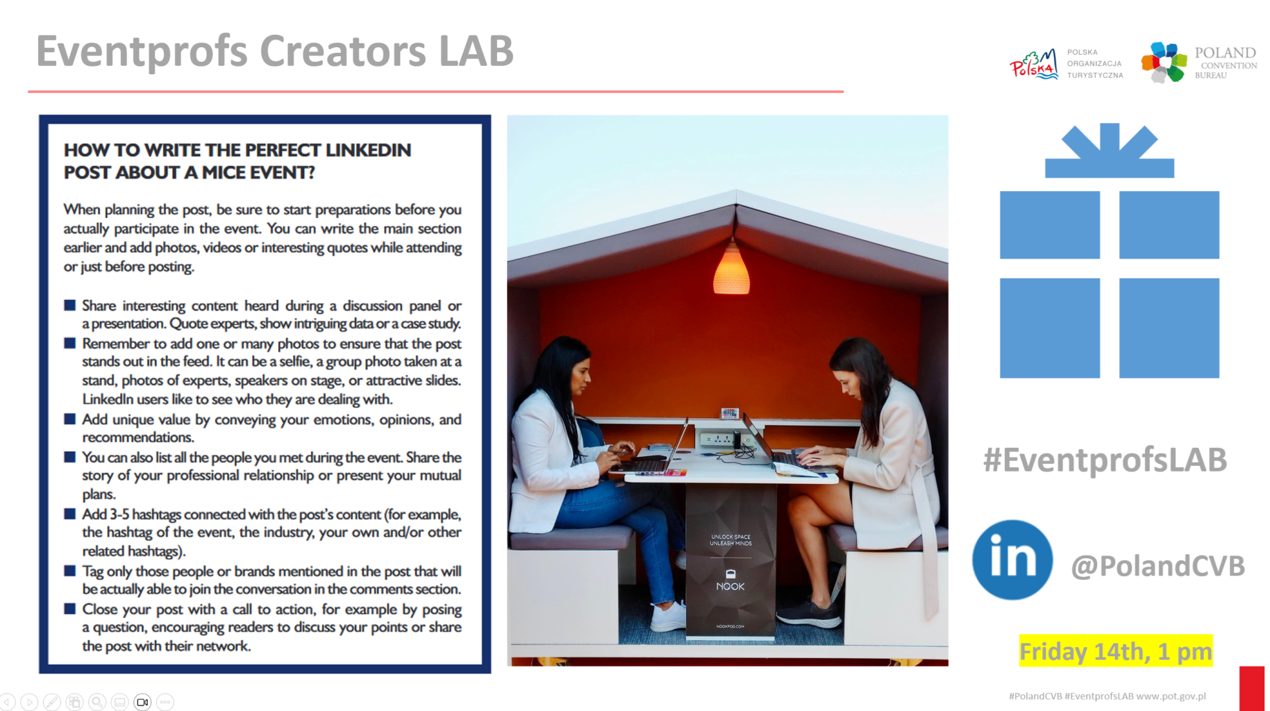 Eventprofs Creators Lab workshop for 30 students Eventprofs Creators Lab workshop for 30 students