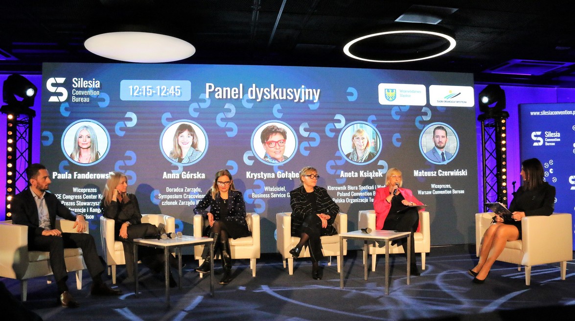 Panel dyskusyjny polskich ekspertów przemysłu spotkań convention bureau Panel dyskusyjny polskich ekspertów przemysłu spotkań