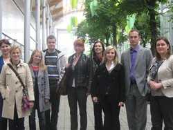 during the meeting
