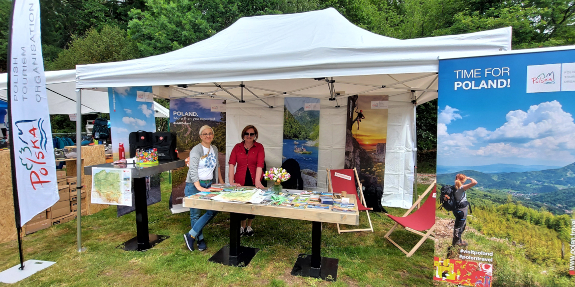 Polish stand at Trail & Hike