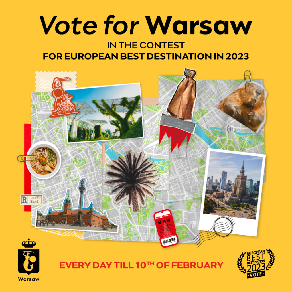 WARSAW European Best Destinations 2023 WARSAW European Best Destinations 2023 Poland