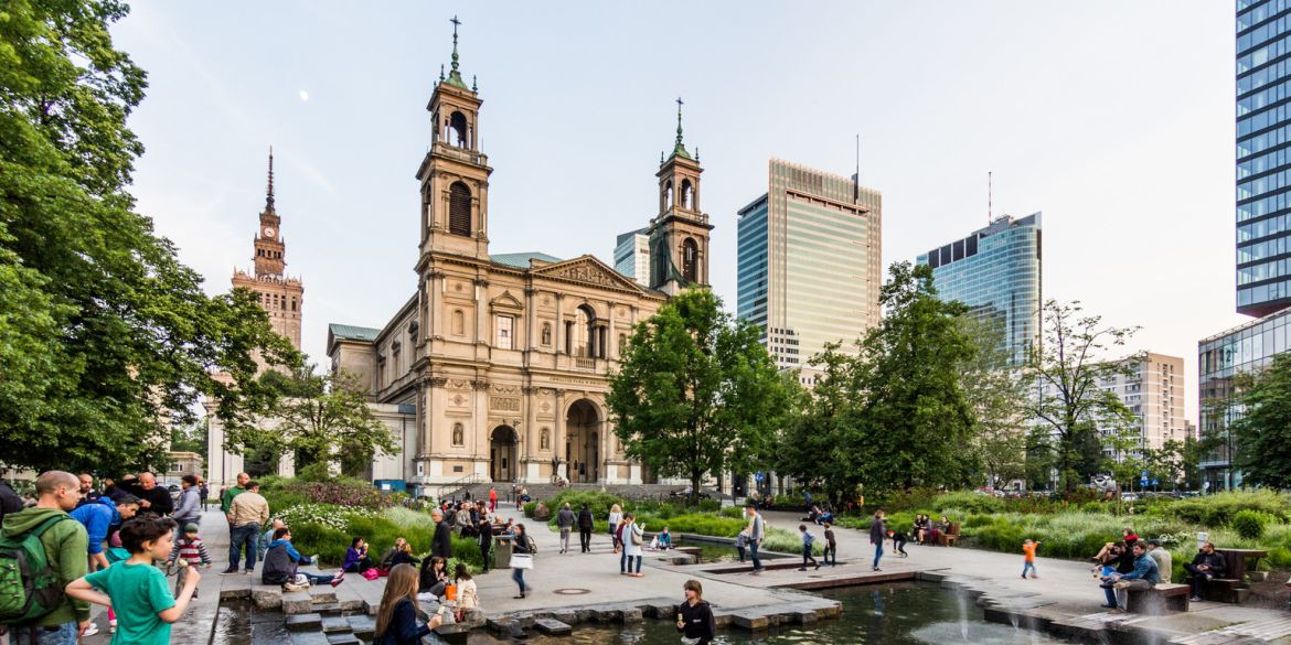 Church of All Saints at Grzybowski Square