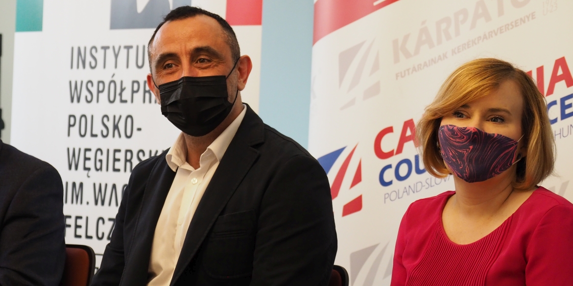 President of the Polish Tourist Organization, Rafał Szlachta, and Deputy Minister of the Ministry of Culture and National Heritage, Anna Krupka