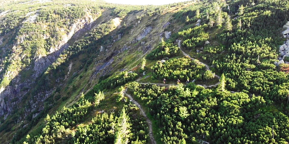  Trail in the Polish mountains