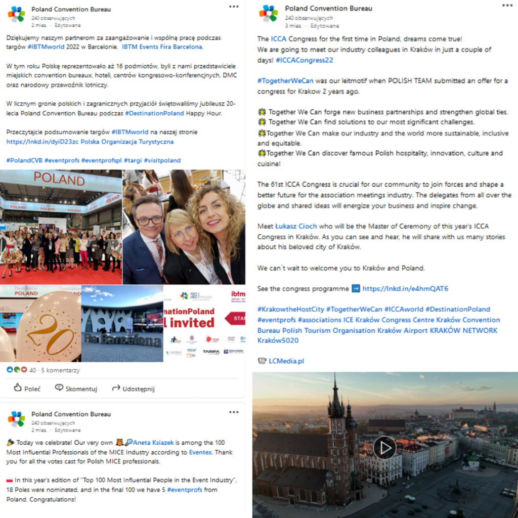 linkedin poland convention bureau polandcvb destinationpoland krakow