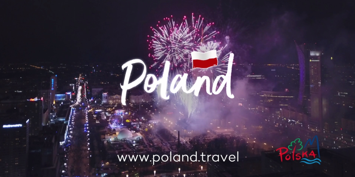 Screen from the Poland spot. More than a destination