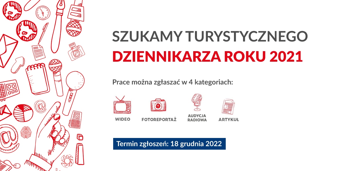 Grafika Turystycznego Dziennikarza Roku