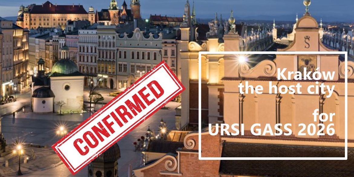 URSI GASS 2026 odbędzie się w Polsce
